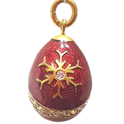 Pendentif œuf de Fabergé de Saint-Pétersbourg