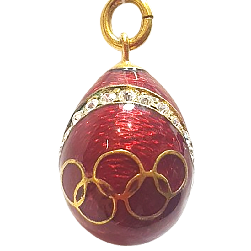 Pendentif œuf de Fabergé de Saint-Pétersbourg