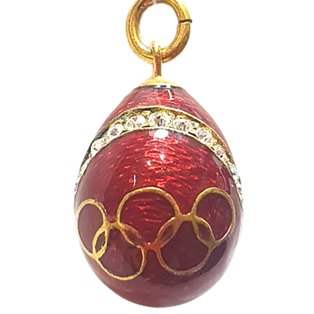 Pendentif œuf de Fabergé de Saint-Pétersbourg