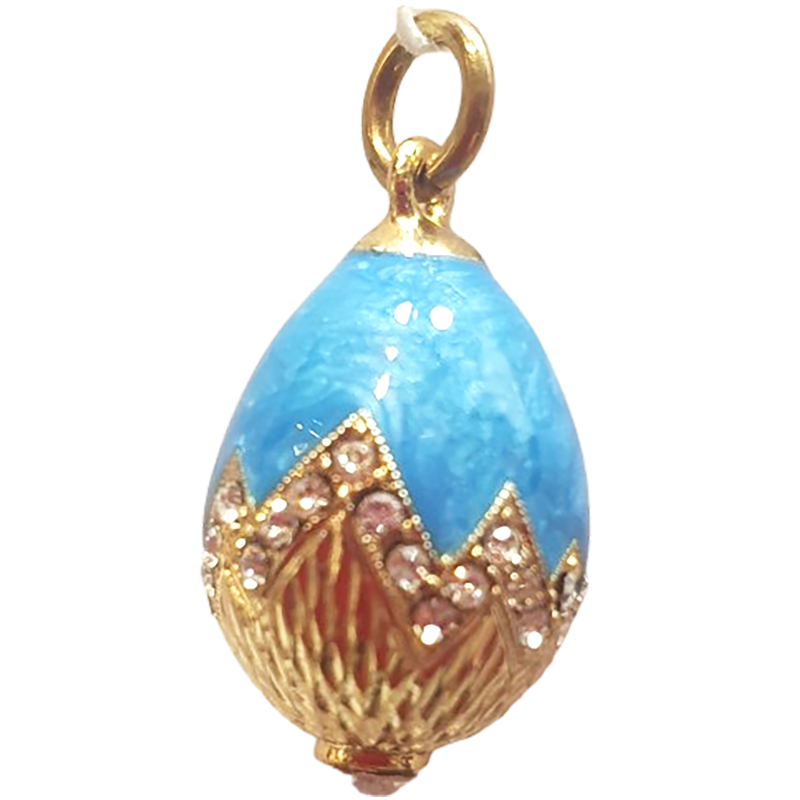 Pendentif russe oeuf de Fabergé