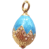 Pendentif russe oeuf de Fabergé