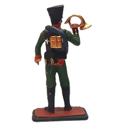 Figuirine de soldat de plomb.