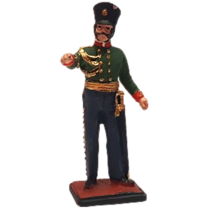 Figuirine de soldat de plomb.