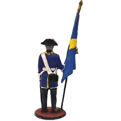 Figuirine de soldat de plomb.