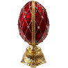 COPIE DE L’ŒUF DE FABERGÉ AVEC DE COURONNE.