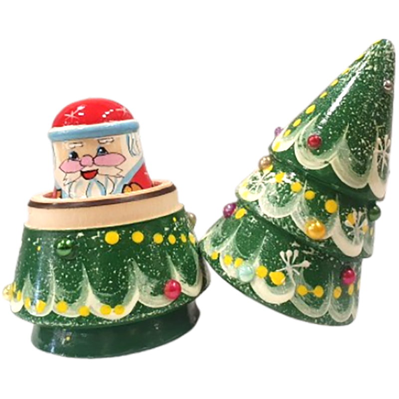 Petit sapin en bois - gigogne 3pcs.