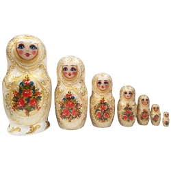 Poupées russes de collection - Matriochka - 7 Pcs.